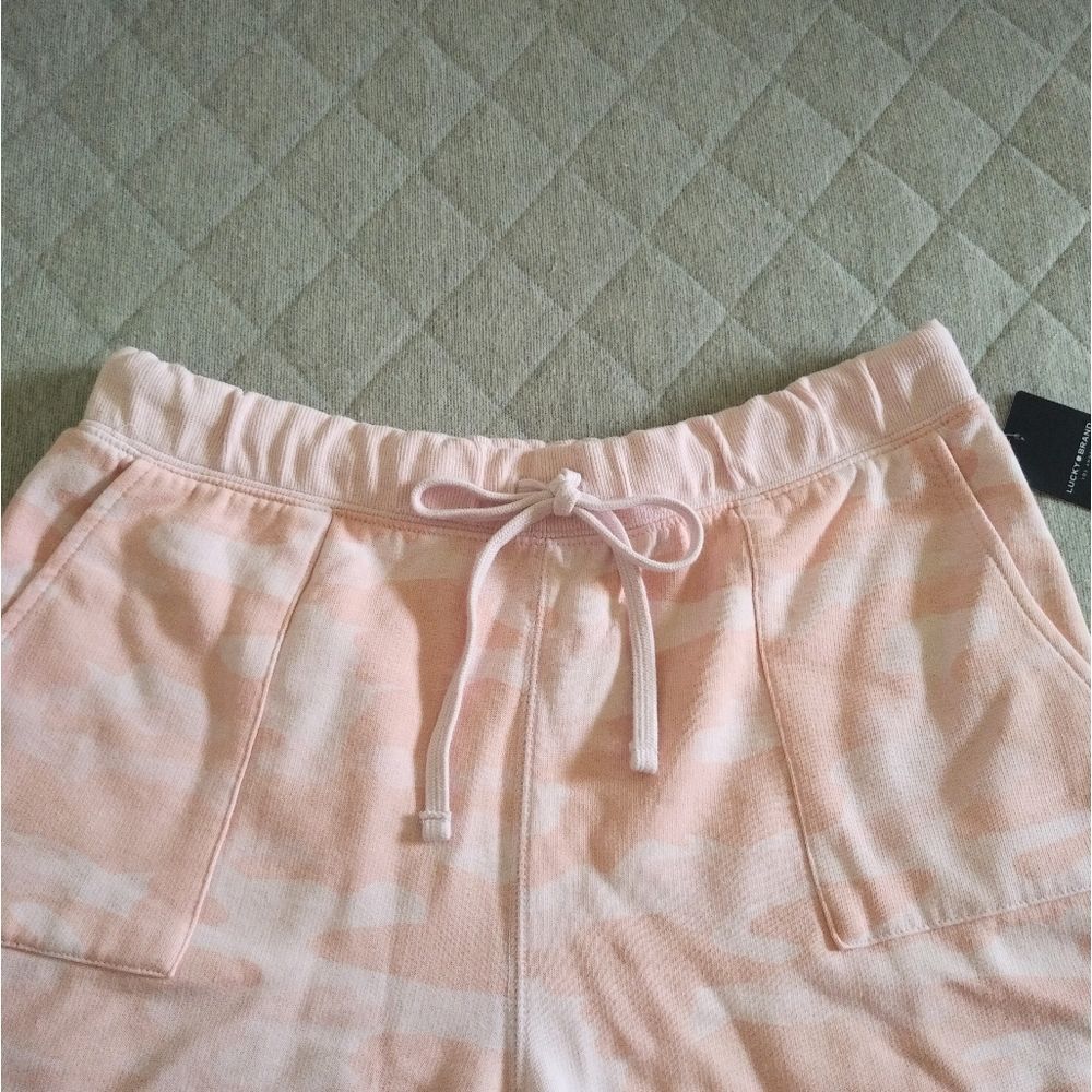 Lucky🍀 Brand Pink Camouflage Lounge Shorts - Picture 4 of 12